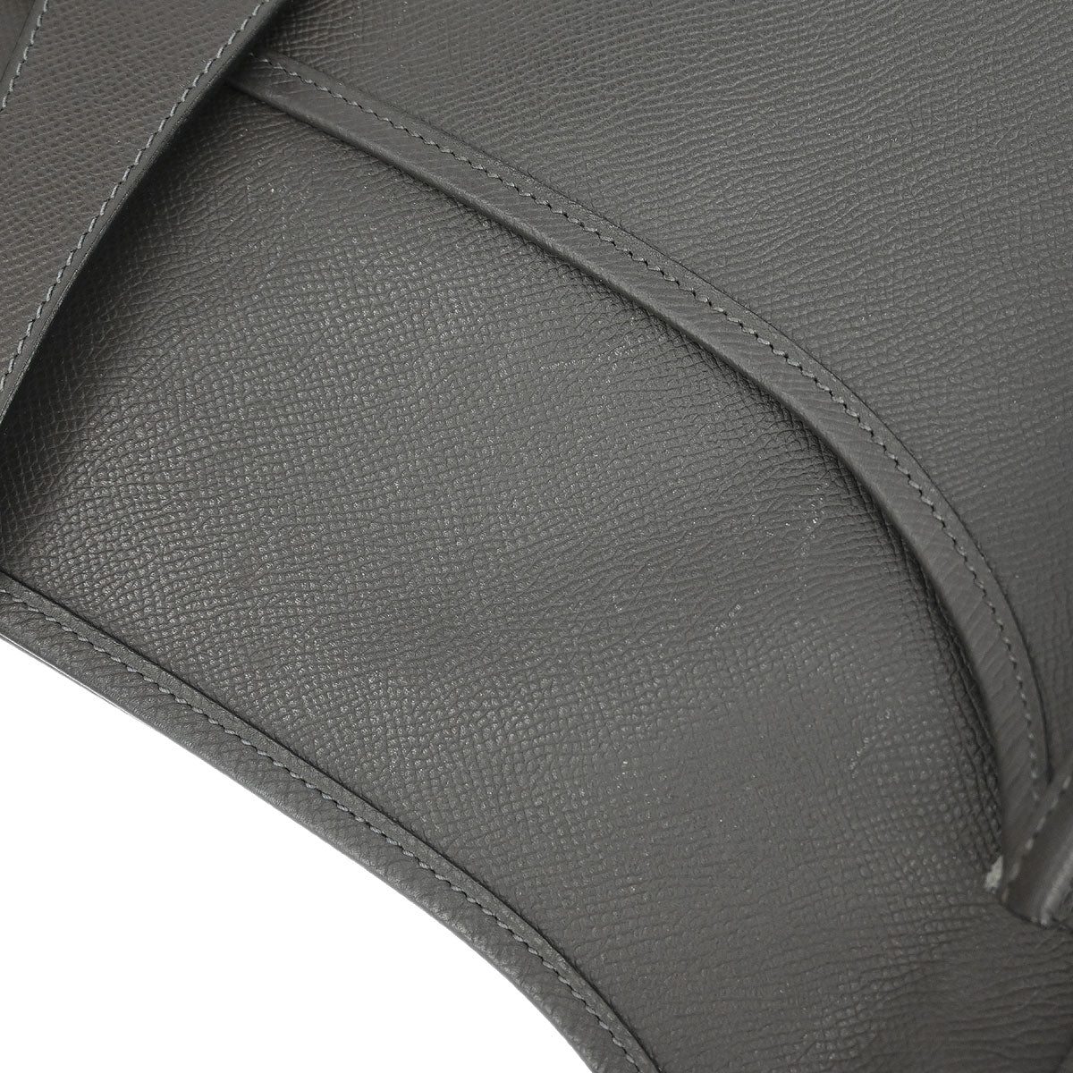 Hermes 2007 Graphite Epsom Evelyne 2 TGM Shoulder Bag