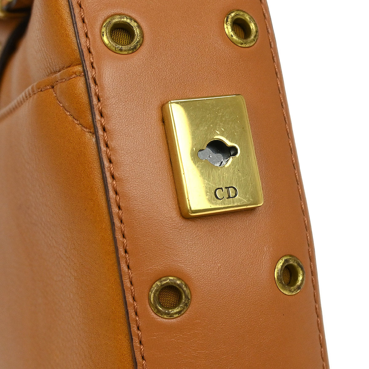 Christian Dior Brown Street Chic Columbus Shoulder Bag