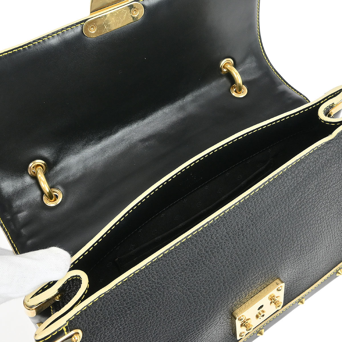Louis Vuitton 2007 Black Suhali Talentueux Handbag M91820