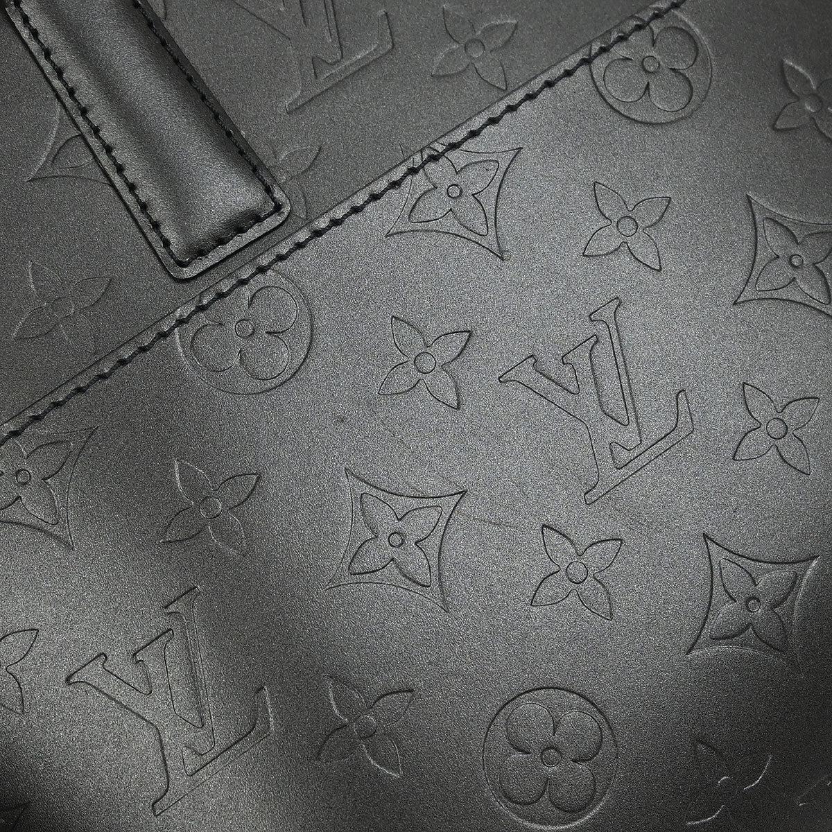 Louis Vuitton 2002 Black Monogram Mat Malden Handbag M55132
