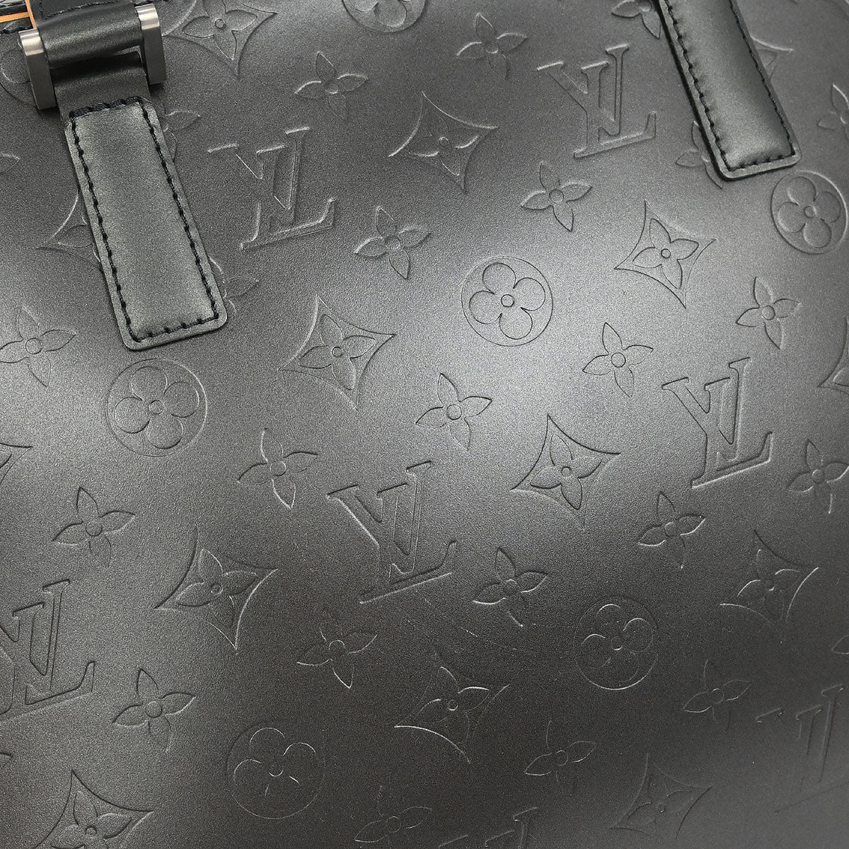Louis Vuitton 2002 Black Monogram Mat Malden Handbag M55132