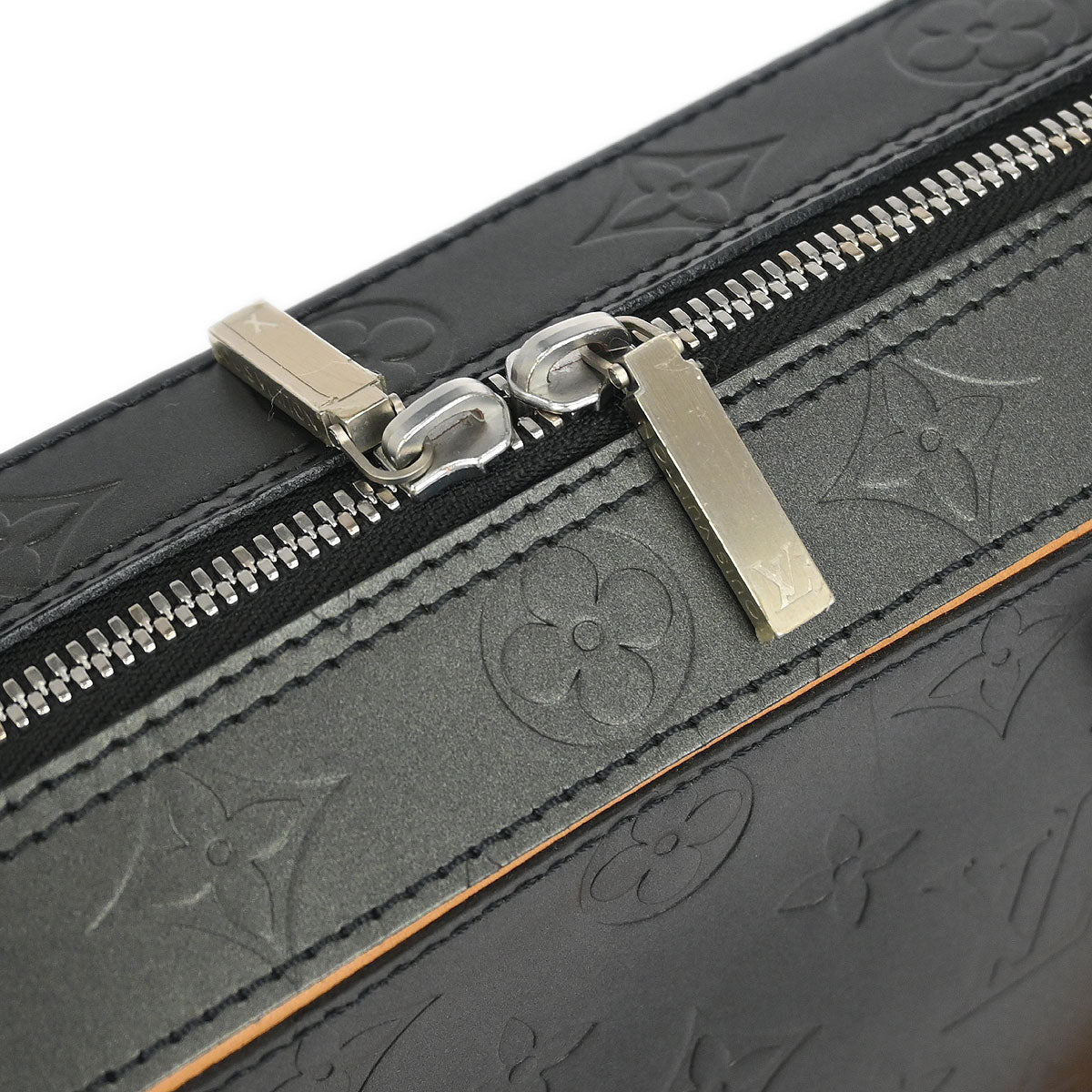 Louis Vuitton 2002 Black Monogram Mat Malden Handbag M55132