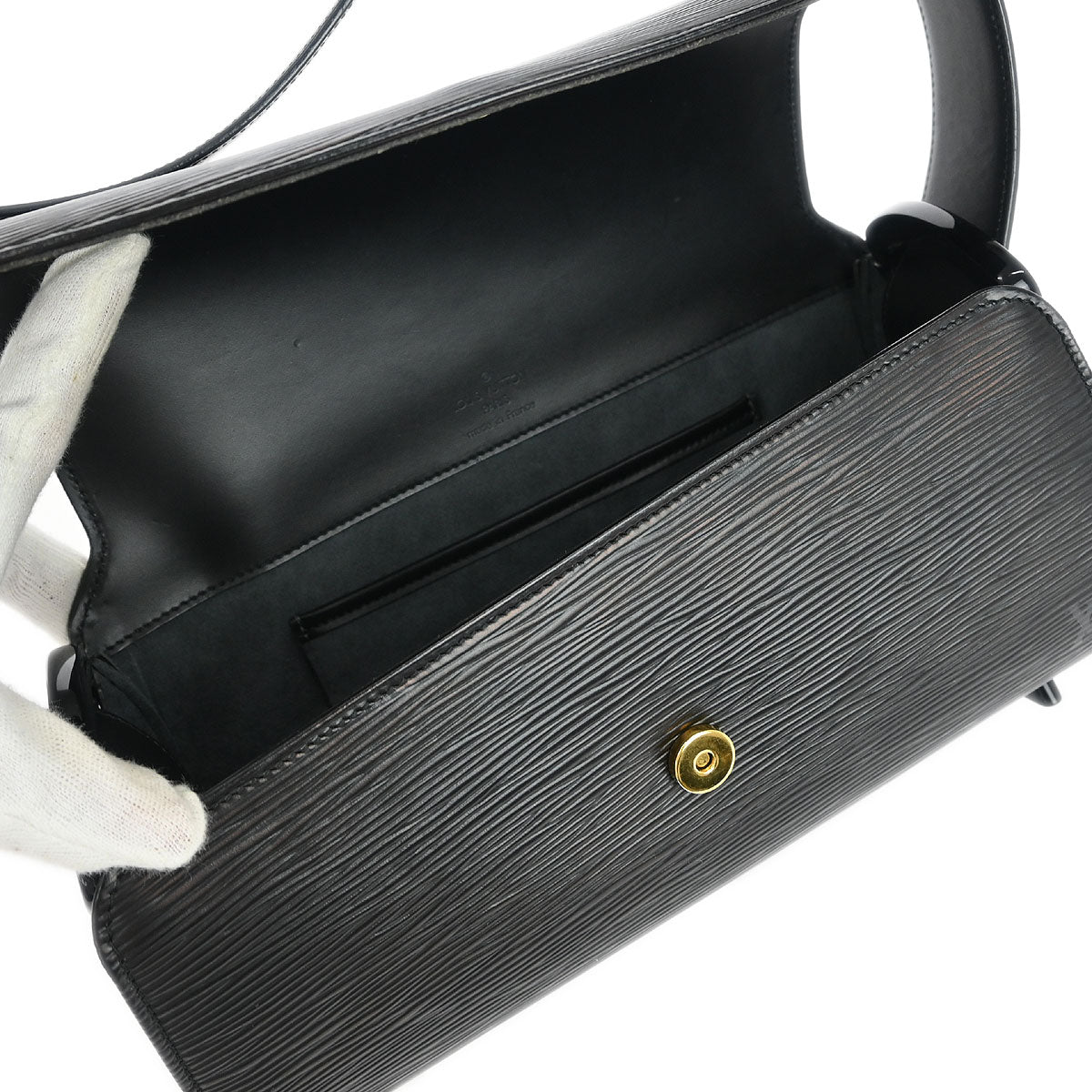 Louis Vuitton Black Epi Nocturne PM Shoulder Bag M52182