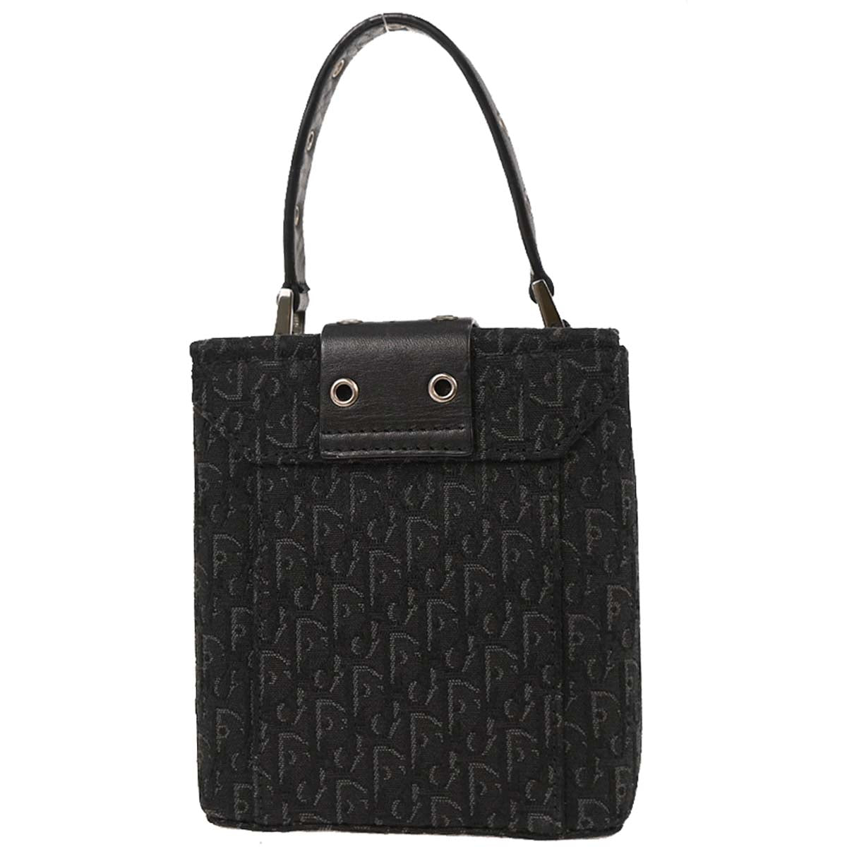 Christian Dior 2002 Black Street Chic Trotter Handbag