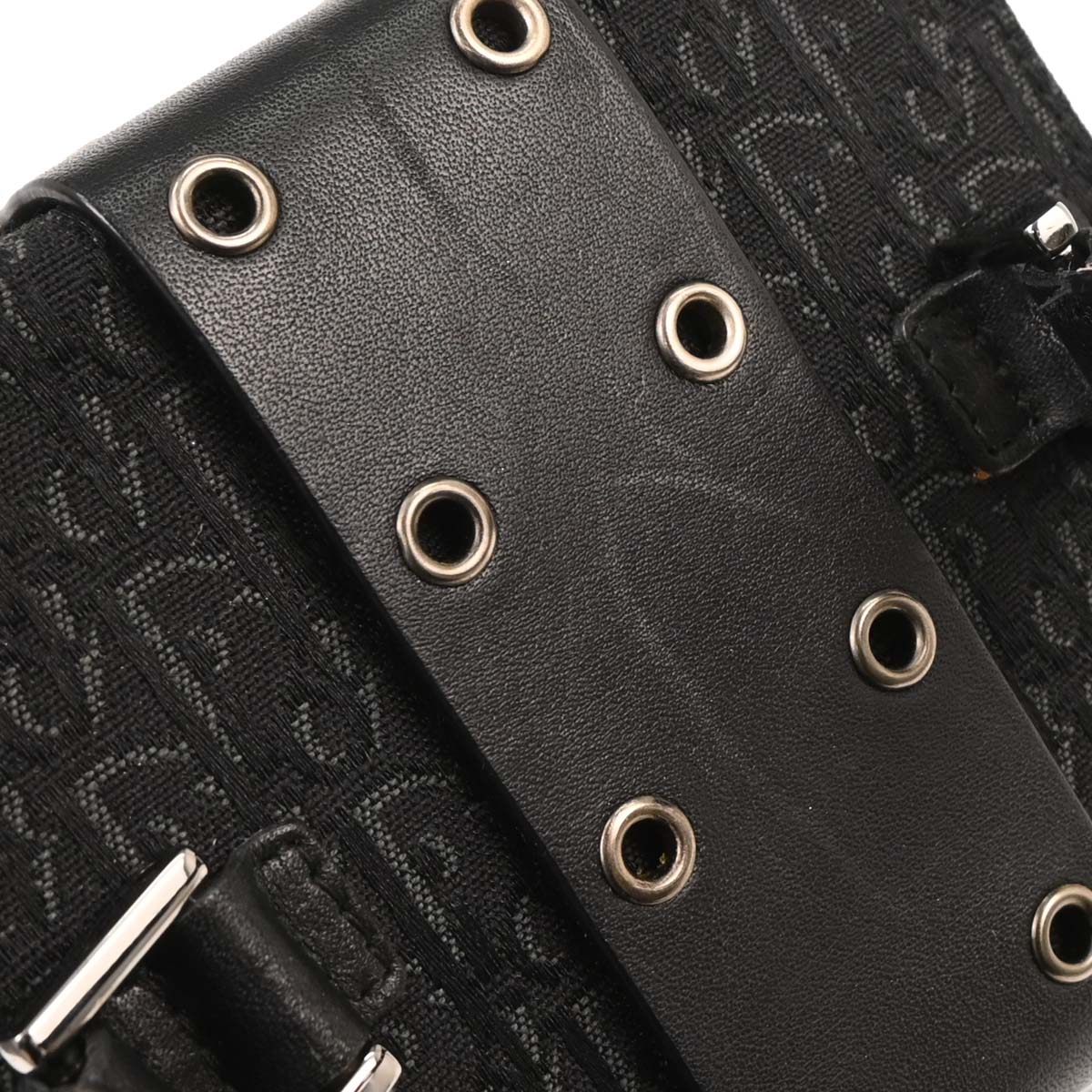 Christian Dior 2002 Black Street Chic Trotter Handbag