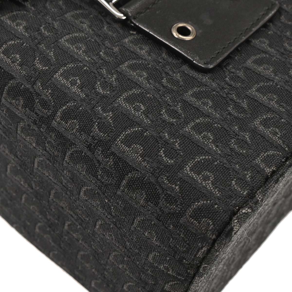 Christian Dior 2002 Black Street Chic Trotter Handbag