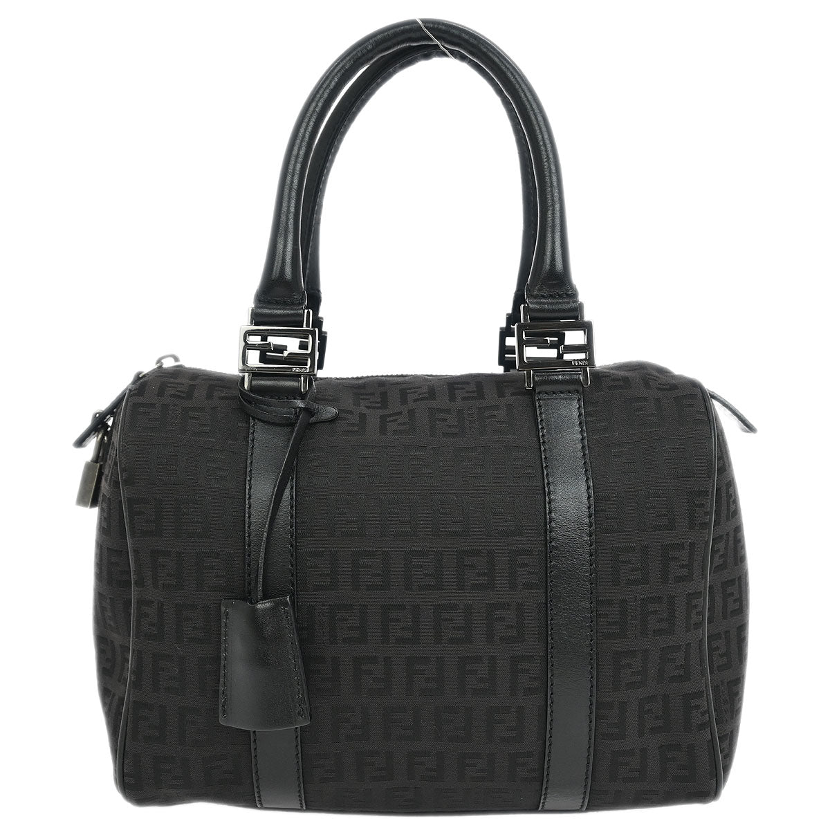 Fendi Black Zucchino Handbag