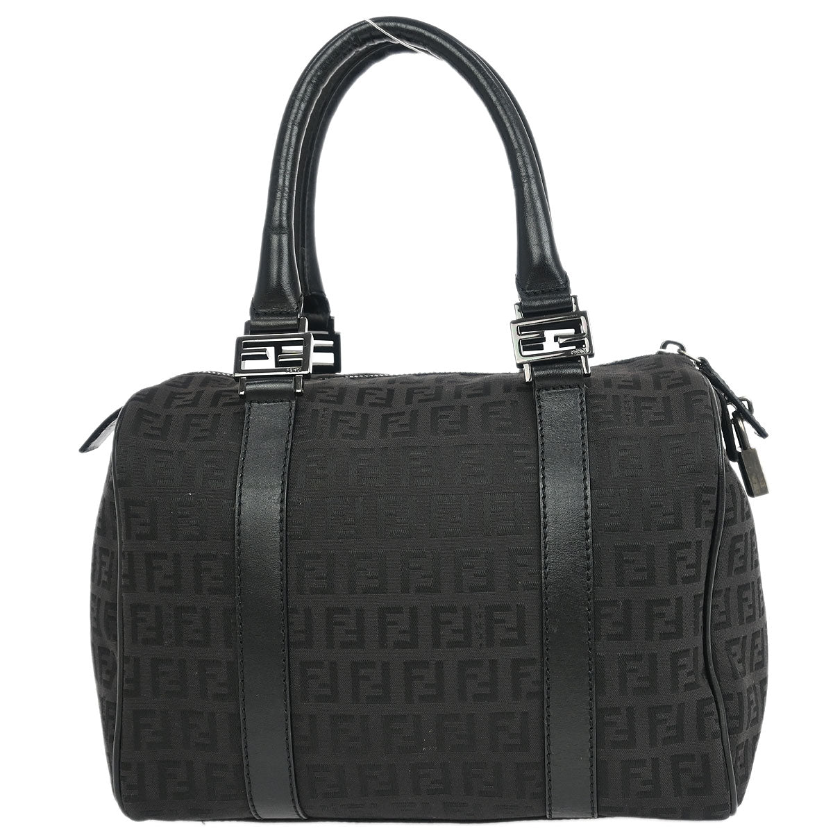 Fendi Black Zucchino Handbag
