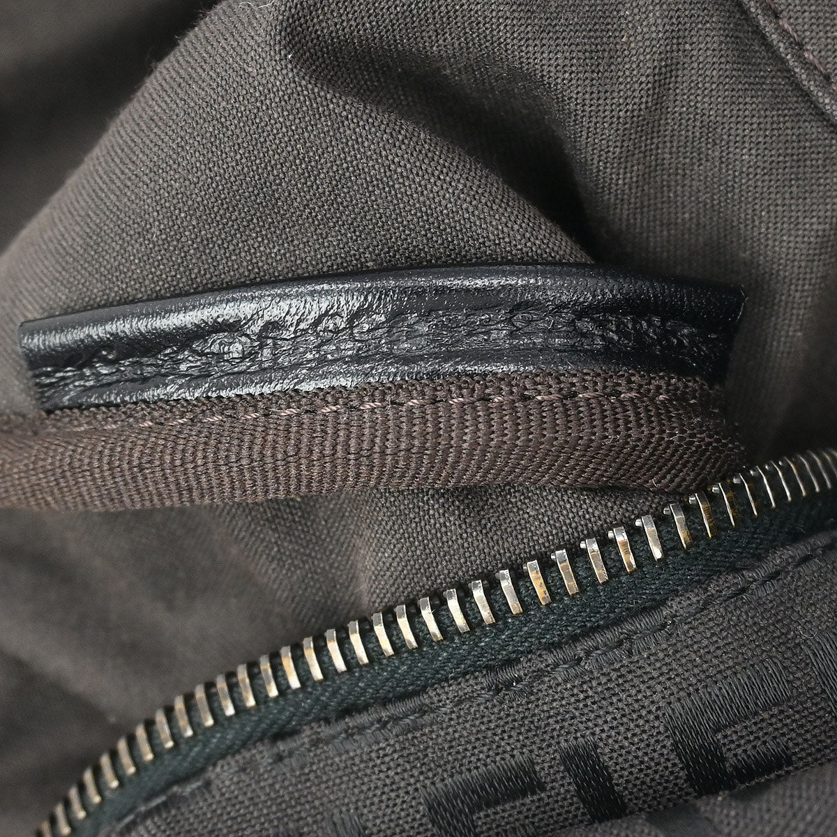 Fendi Black Zucchino Handbag
