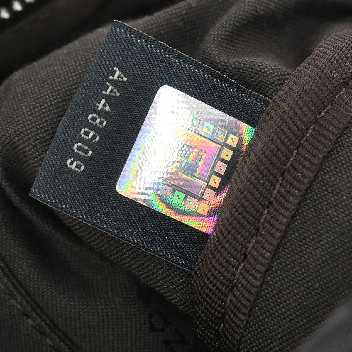 Fendi Black Zucchino Handbag