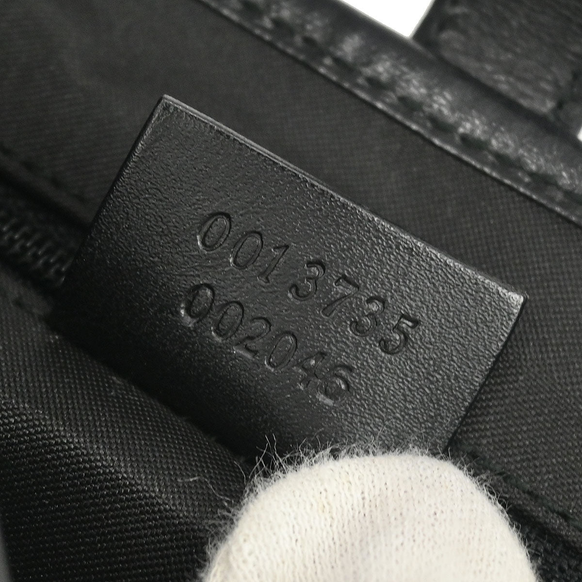 Gucci Black GG Jackie Handbag