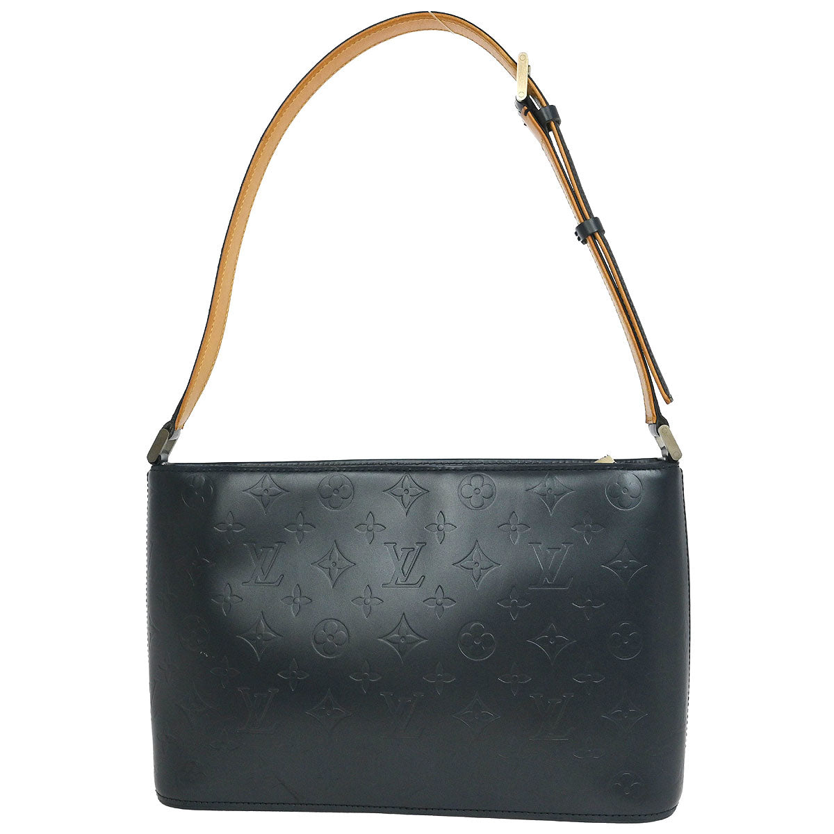 Louis Vuitton Blue Monogram Mat Alston Shoulder Bag M55125