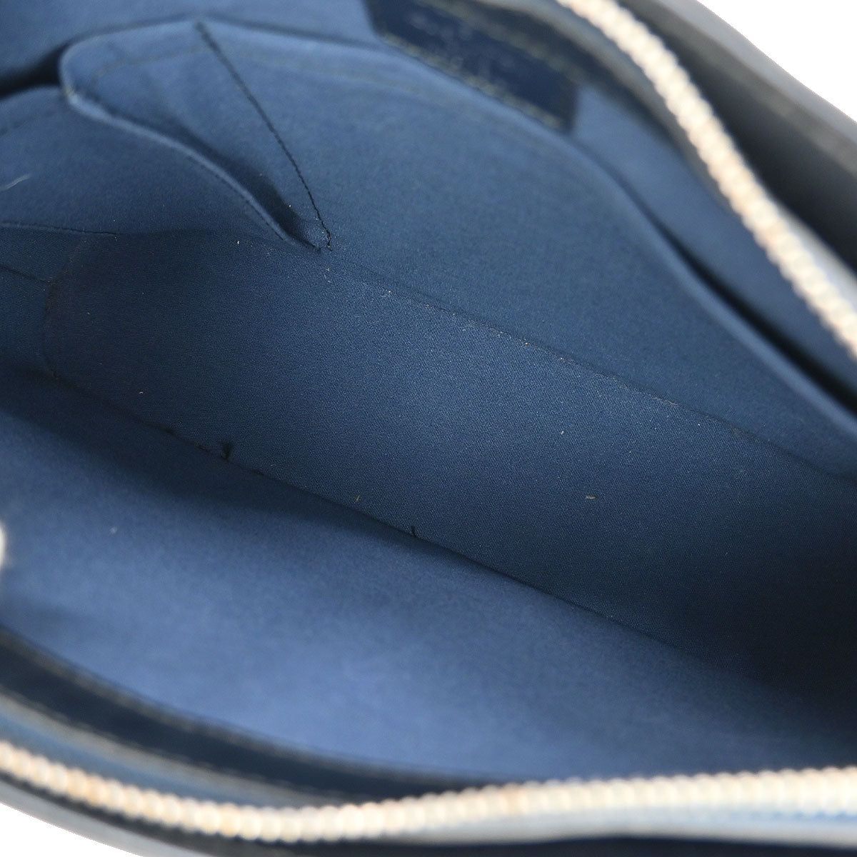 Louis Vuitton Blue Monogram Mat Alston Shoulder Bag M55125