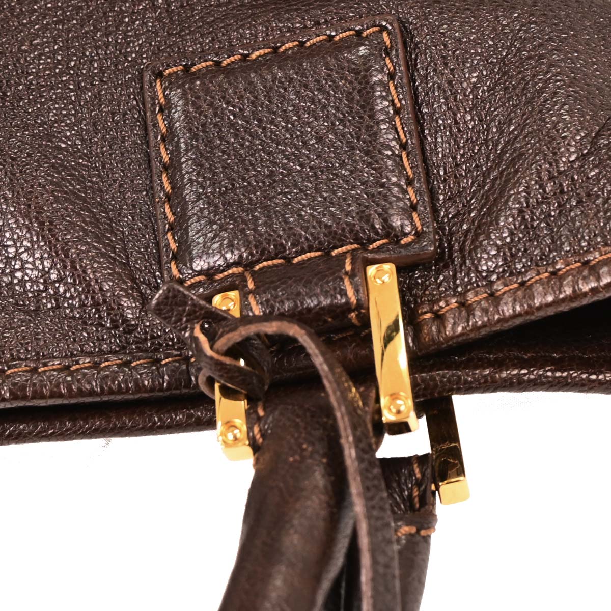 Loewe Brown Fusta 30 Tote Bag