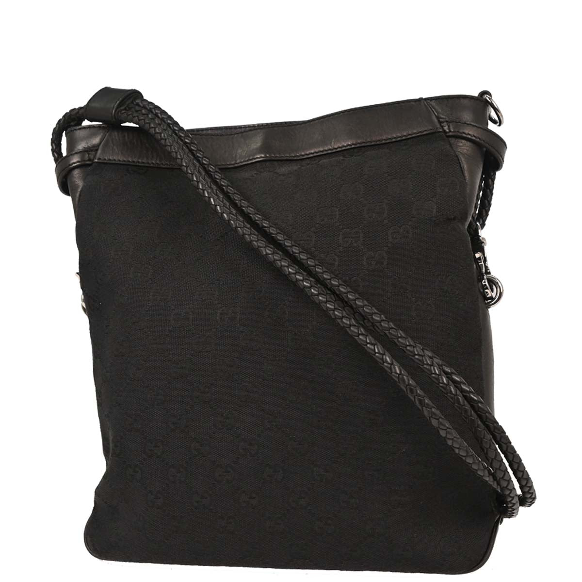 Gucci Black GG Shoulder Bag