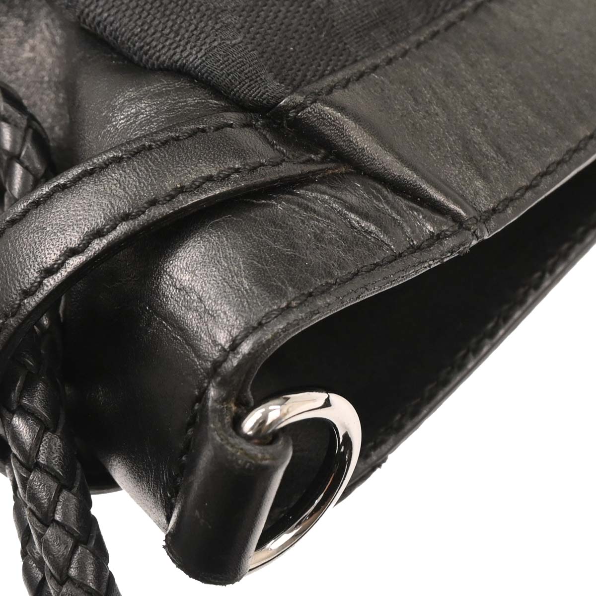 Gucci Black GG Shoulder Bag