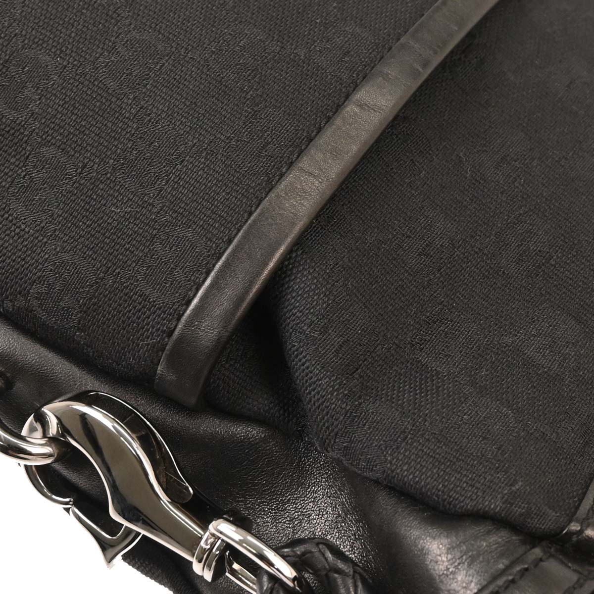 Gucci Black GG Shoulder Bag