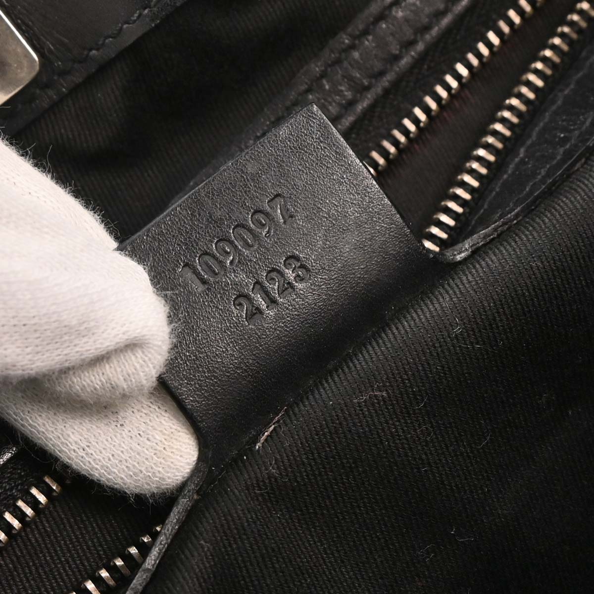 Gucci Black GG Shoulder Bag