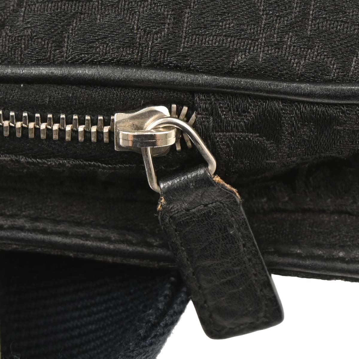 Christian Dior 2007 Black Trotter Street Chic Bum Bag