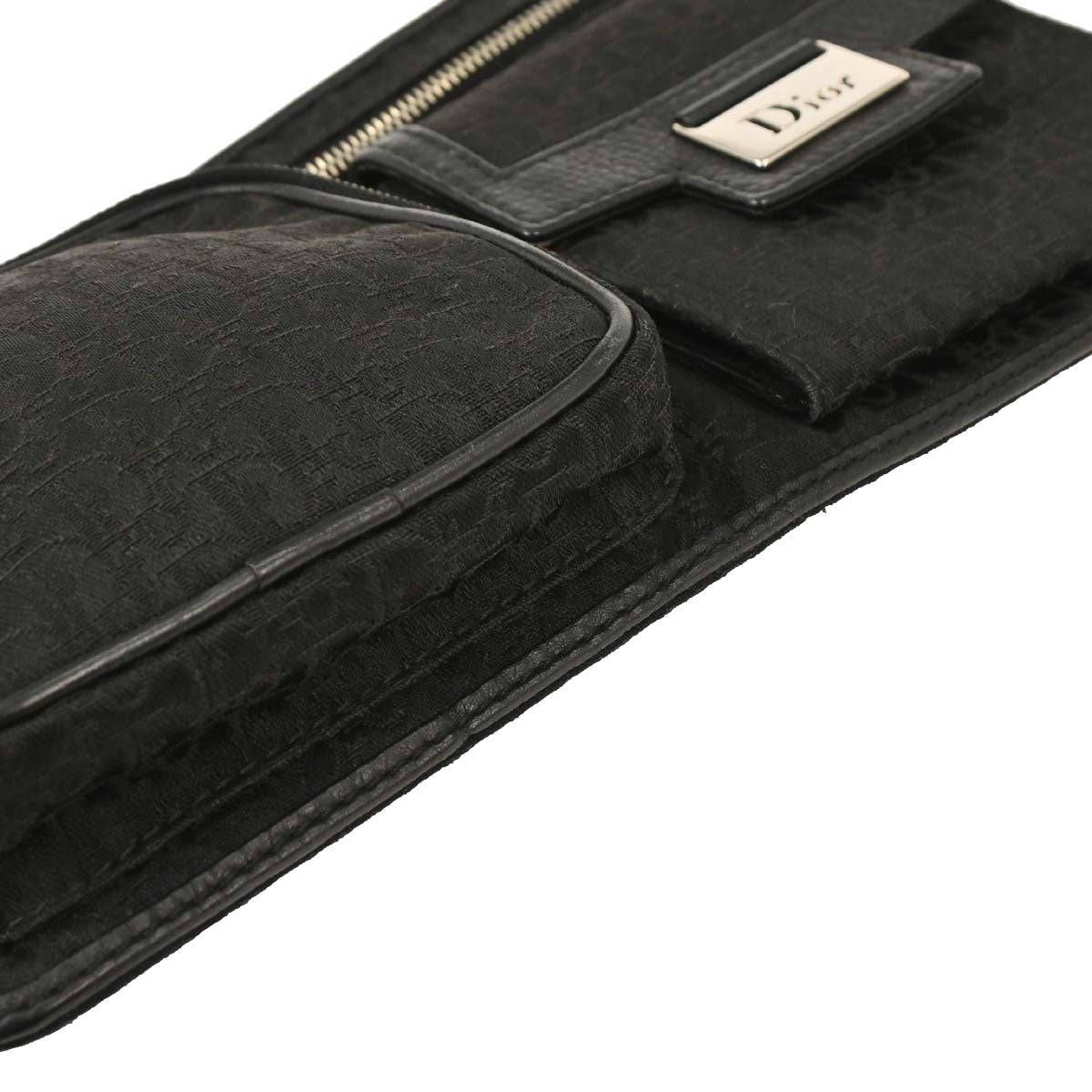Christian Dior 2007 Black Trotter Street Chic Bum Bag