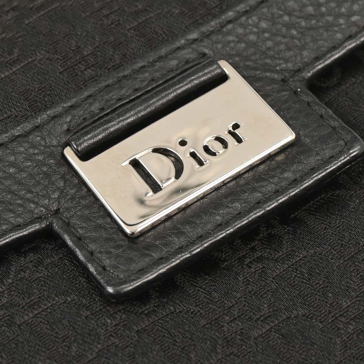 Christian Dior 2007 Black Trotter Street Chic Bum Bag