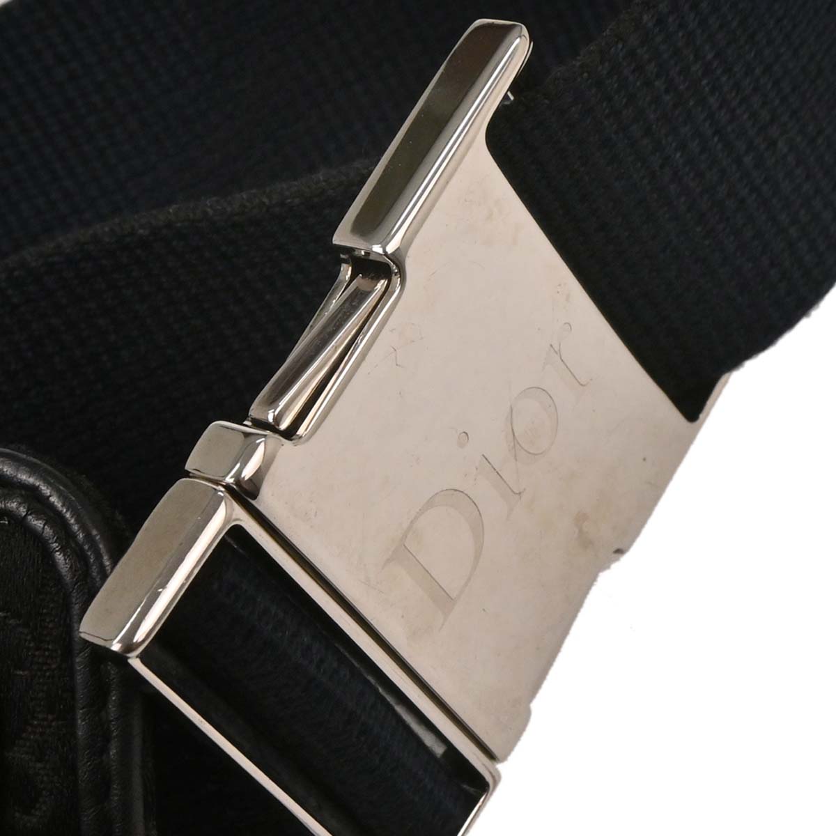 Christian Dior 2007 Black Trotter Street Chic Bum Bag
