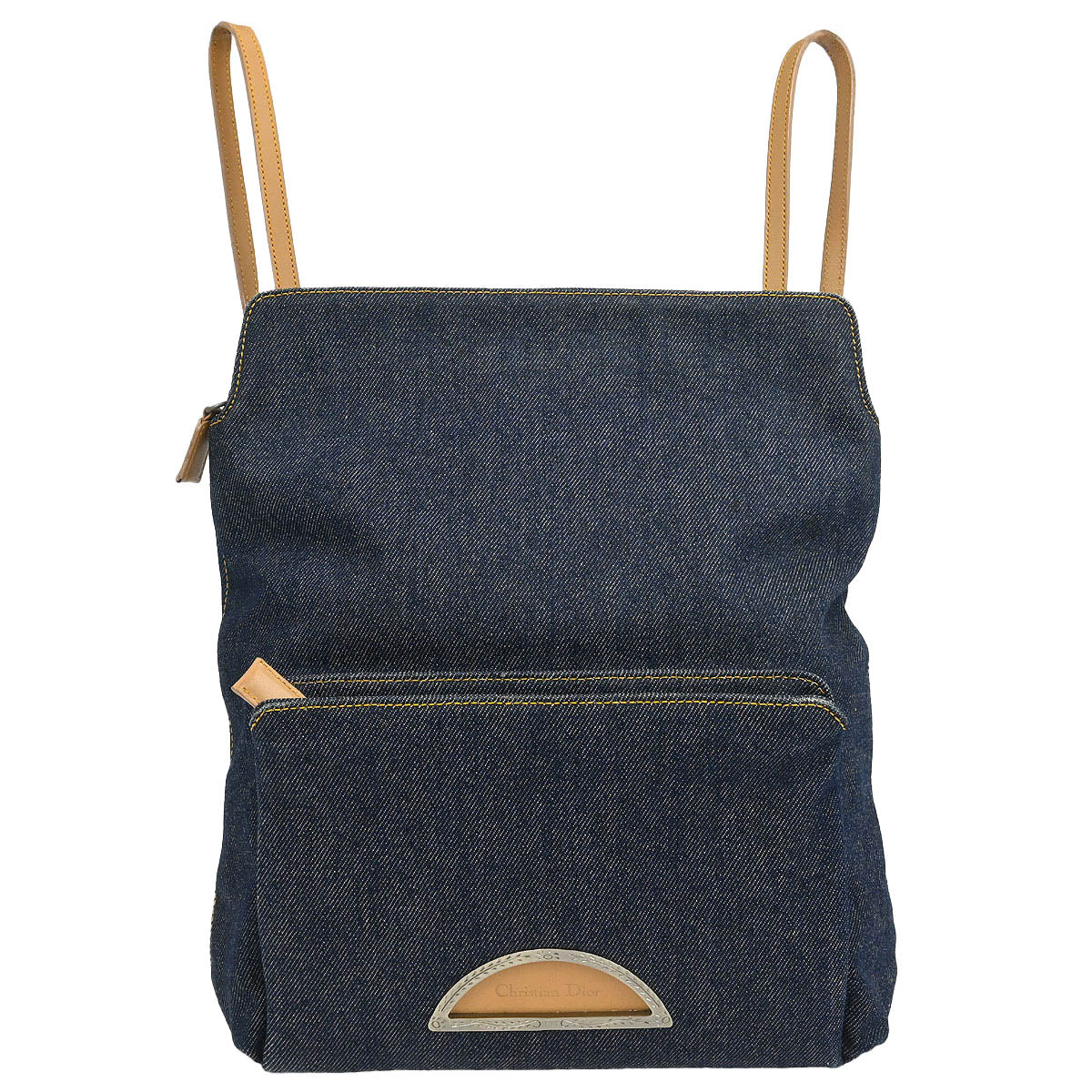 Christian Dior 2000 Blue Denim Malice Backpack
