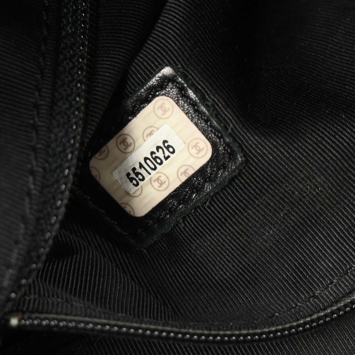 Chanel 1997-1999 Black Caviar Tote Chain Handbag