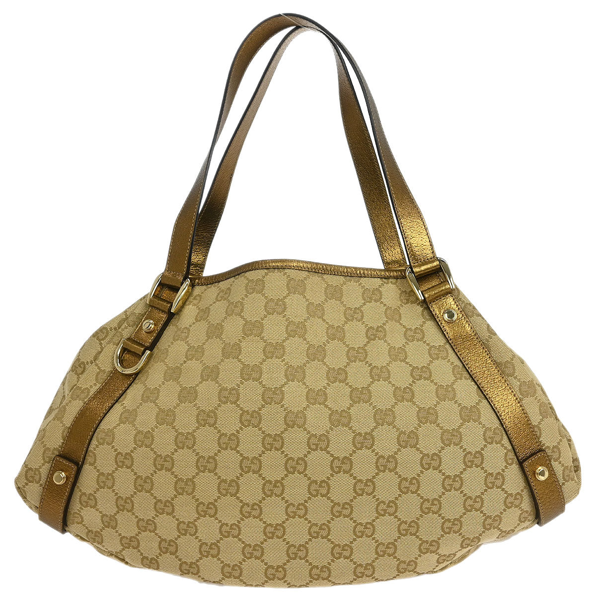 Gucci Gold Abbey D Ring Hobo Handbag
