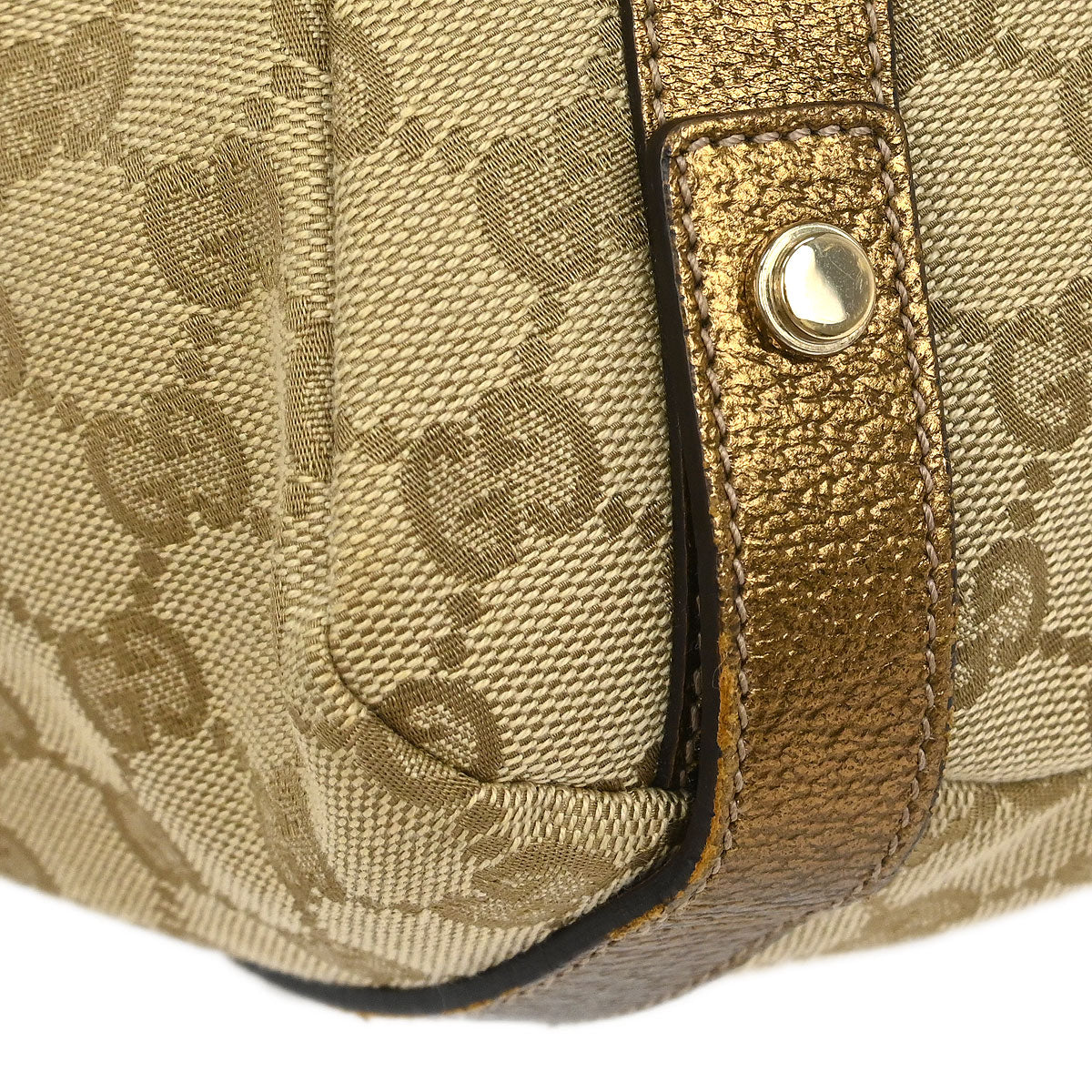 Gucci Gold Abbey D Ring Hobo Handbag