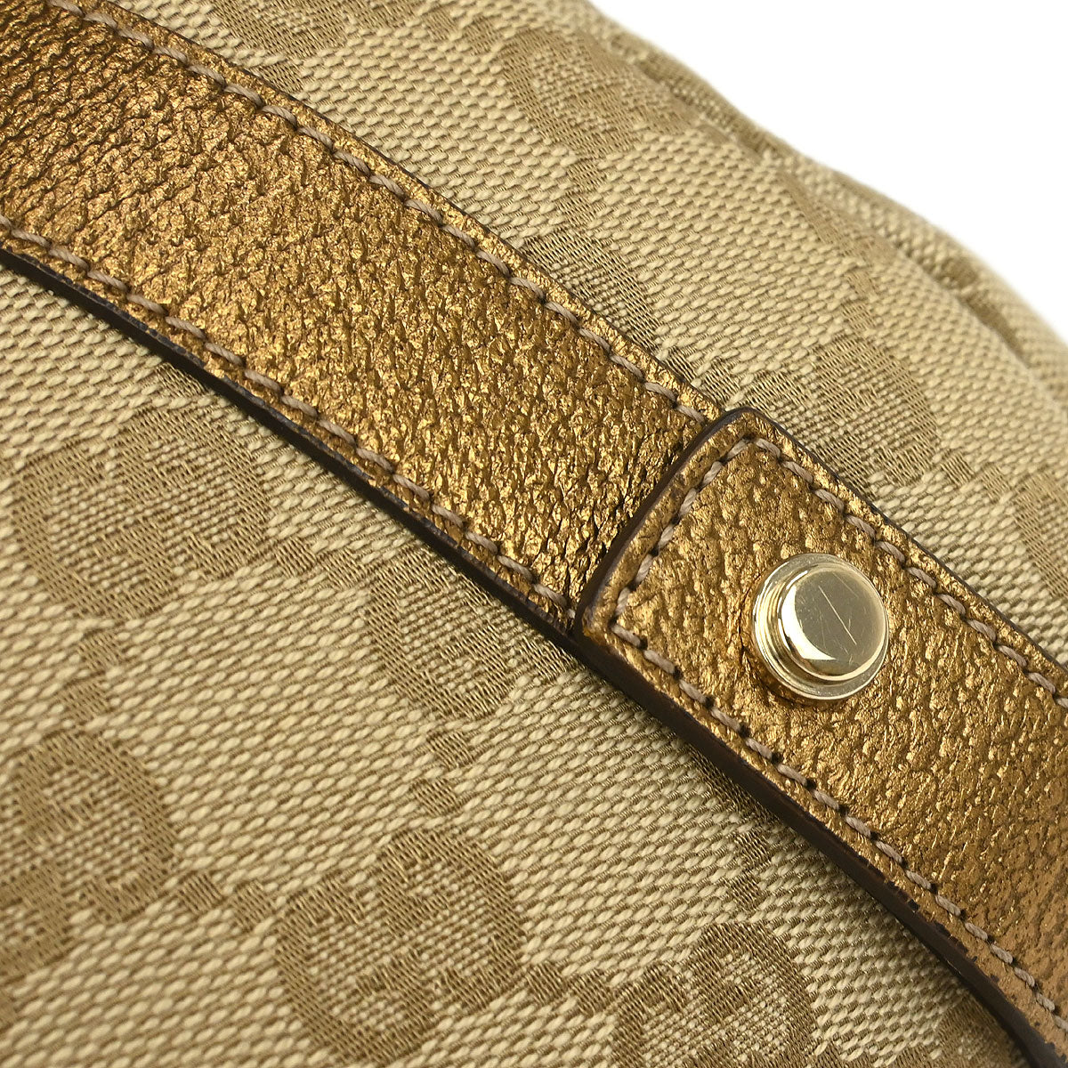 Gucci Gold Abbey D Ring Hobo Handbag