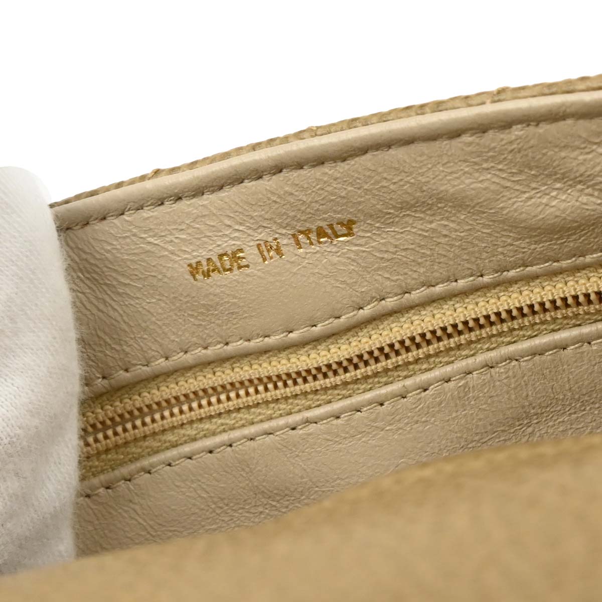 Chanel 1994-1996 Beige Caviar Belt Bum Bag #75/30