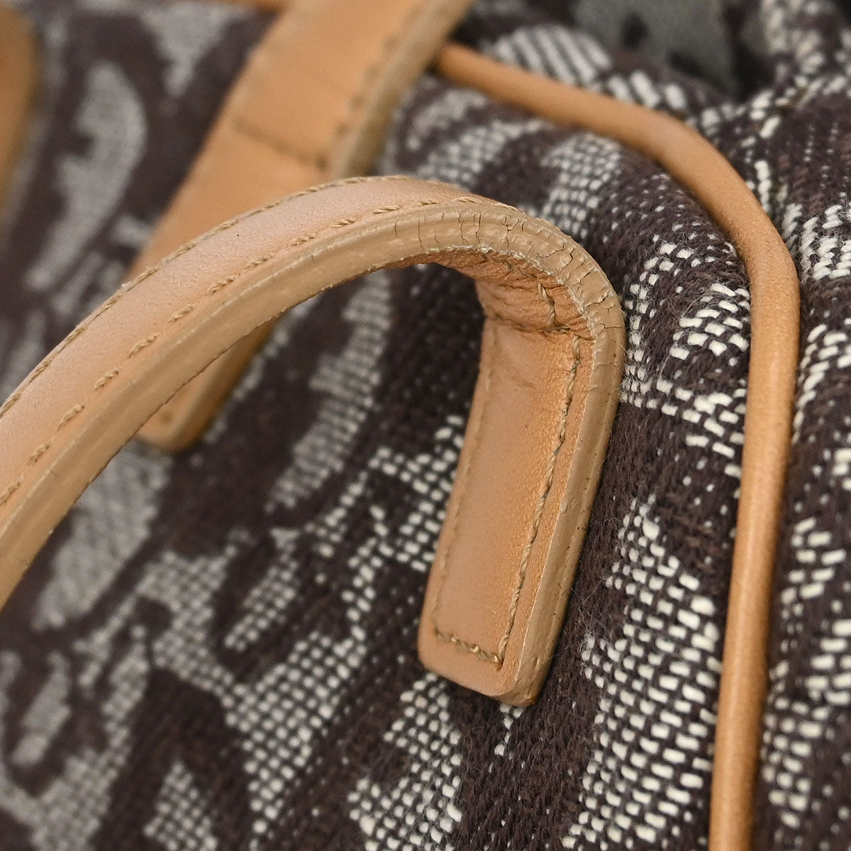 Christian Dior 2002 Brown Trotter Handbag
