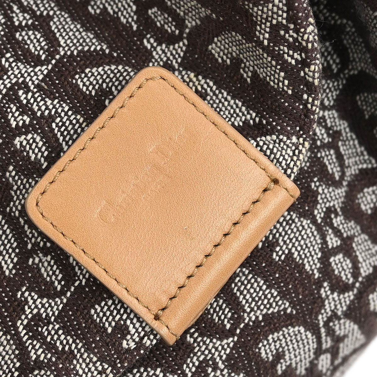 Christian Dior 2002 Brown Trotter Handbag