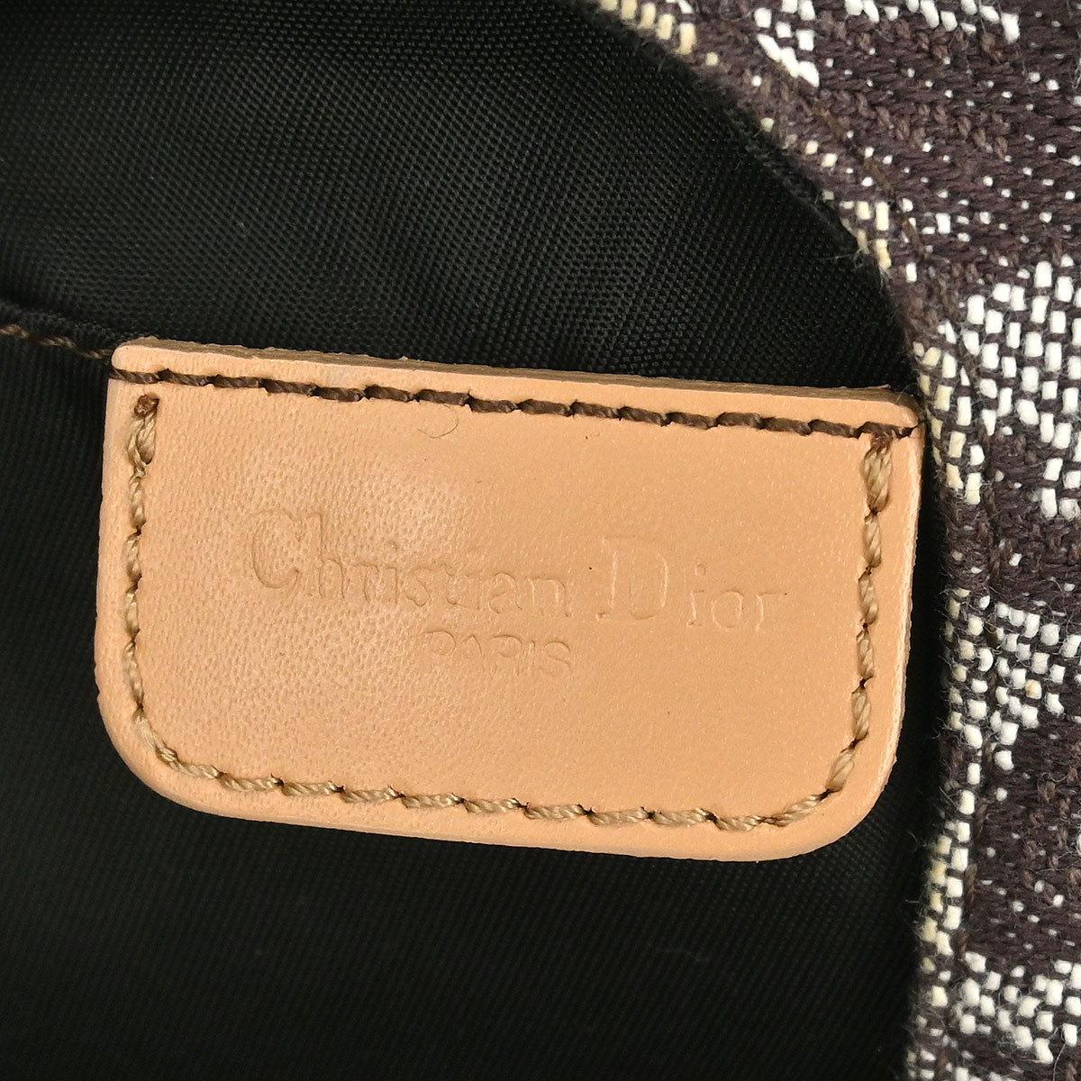Christian Dior 2002 Brown Trotter Handbag