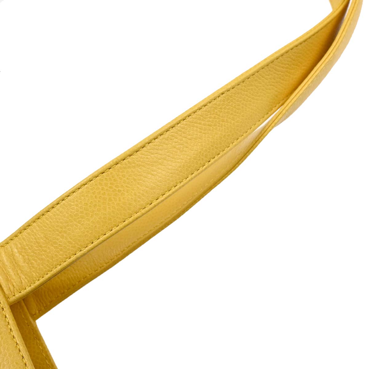 Chanel 1997-1999 Yellow Caviar Tote Handbag