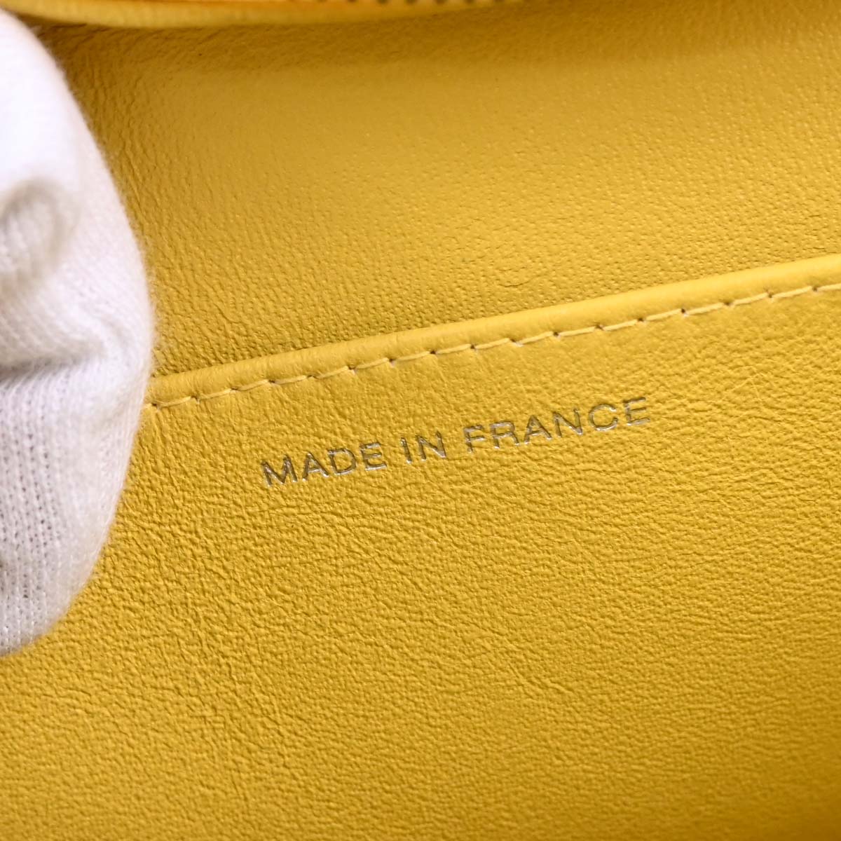 Chanel 1997-1999 Yellow Caviar Tote Handbag