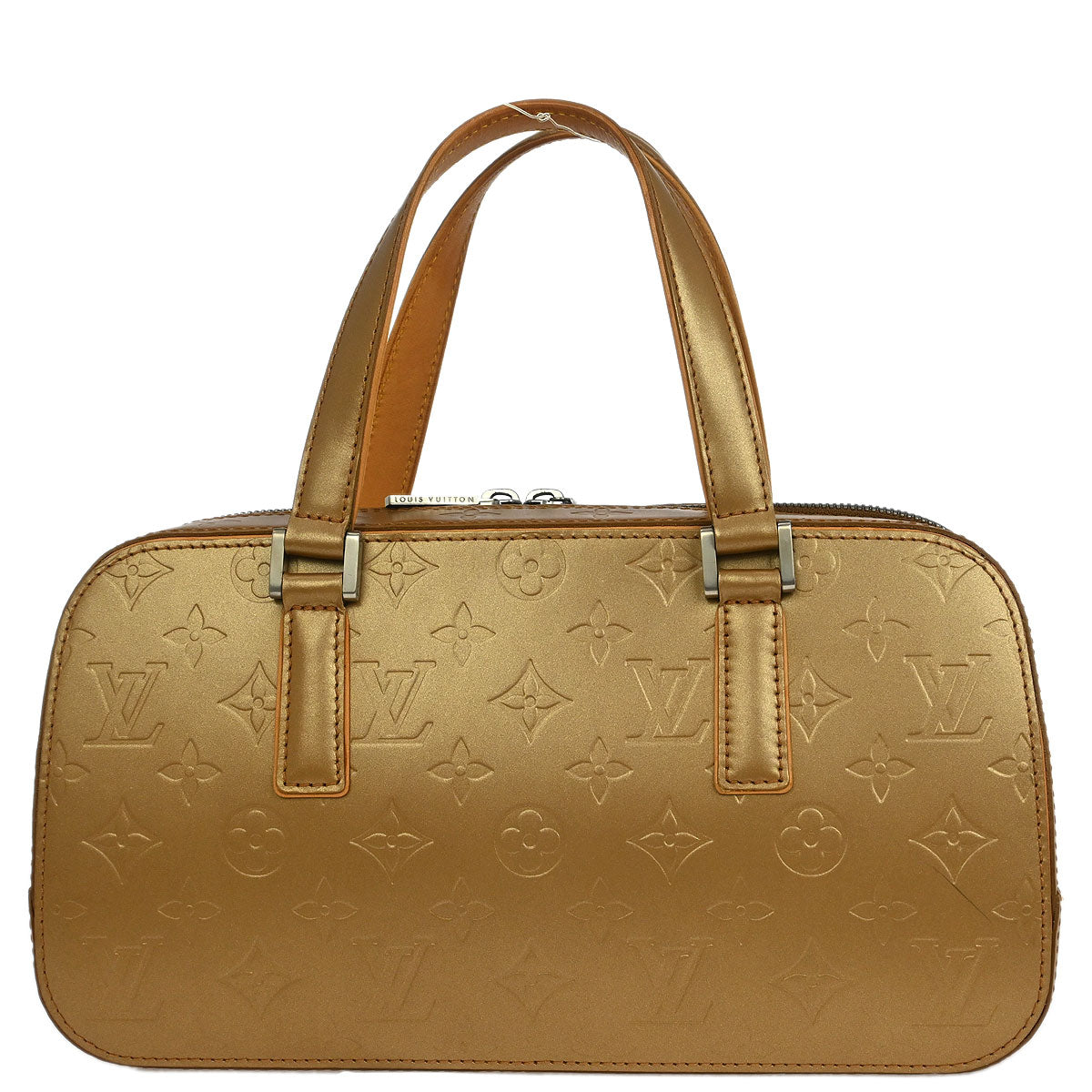Louis Vuitton 2003 Gold Monogram Mat Shelton MM Handbag M55177