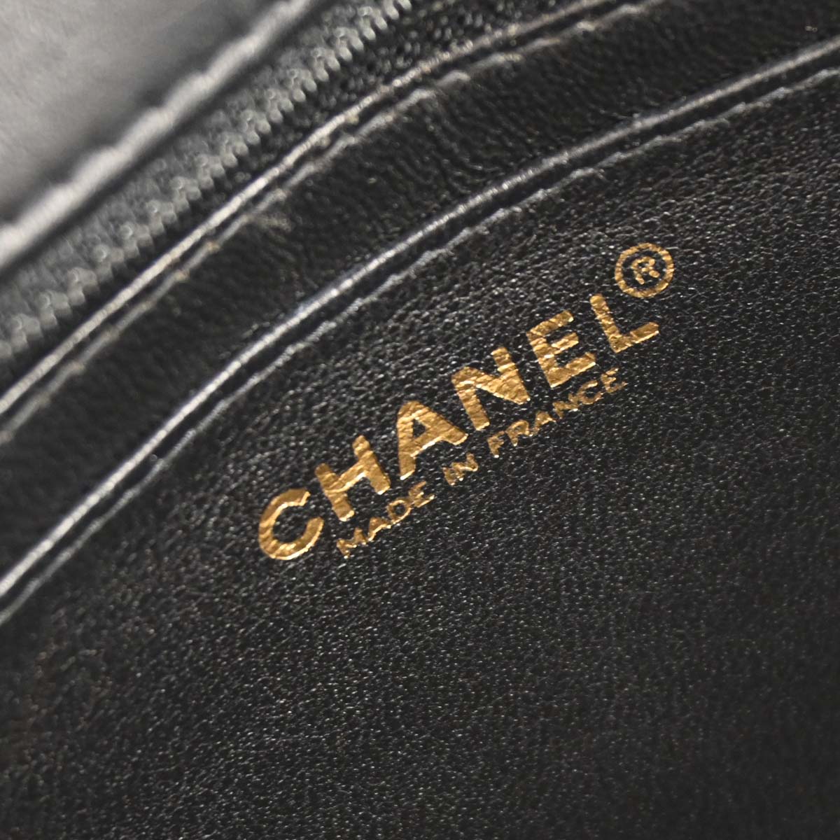 Chanel 2001-2003 Black Calfskin Choco Bar Single Flap Shoulder Bag