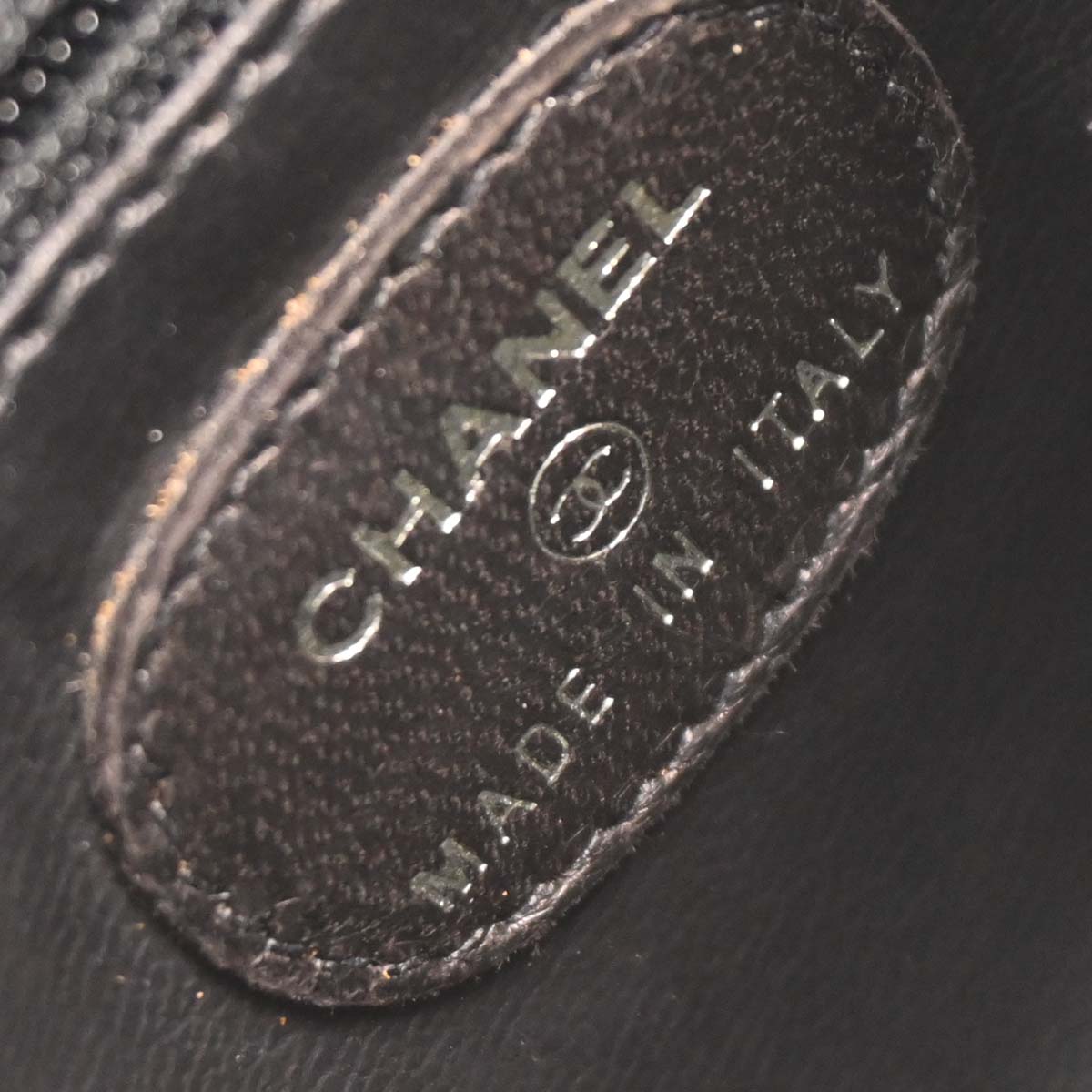 Chanel Dark Green Caviar Chain Shoulder Bag