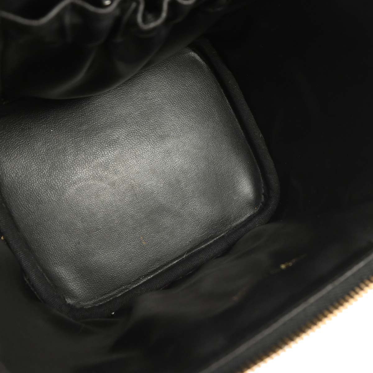 Chanel Black Caviar Timeless Vanity Handbag