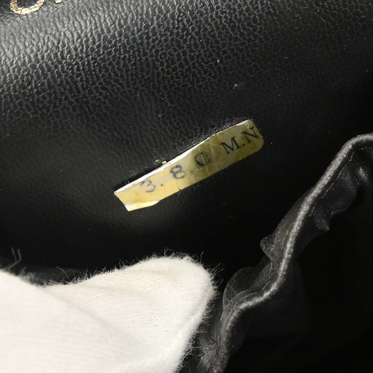 Chanel Black Caviar Timeless Vanity Handbag