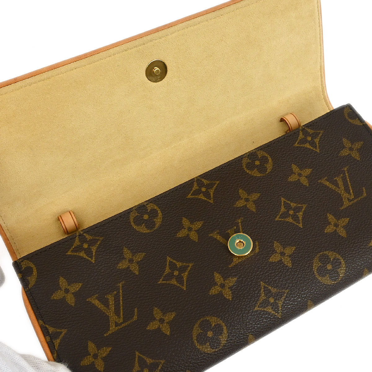 Louis Vuitton Monogram Pochette Twin GM Crossbody Bag M51852