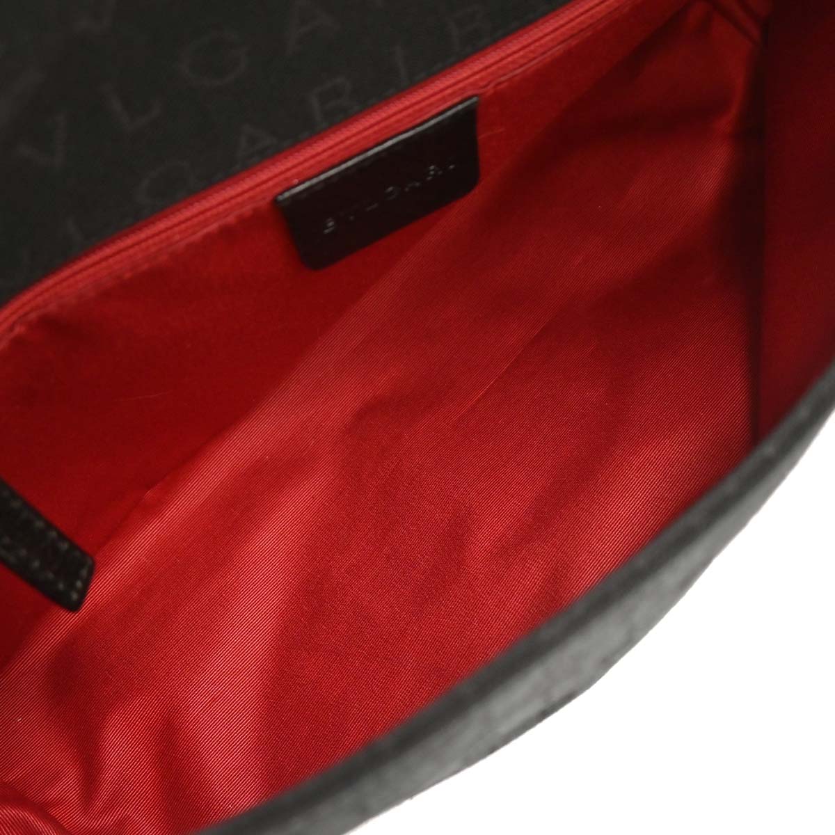 Bvlgari Black Canvas Logomania Handbag