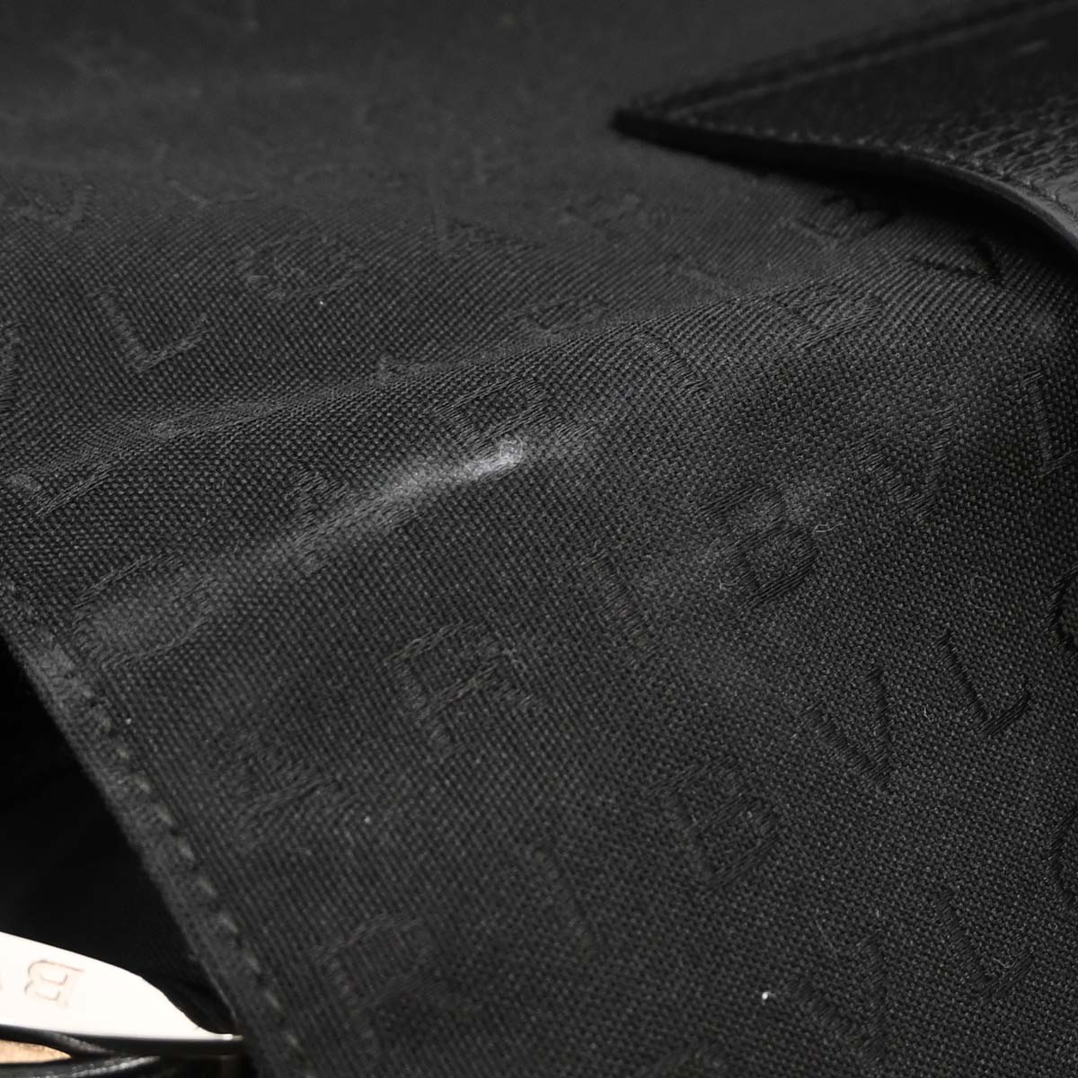 Bvlgari Black Canvas Logomania Handbag
