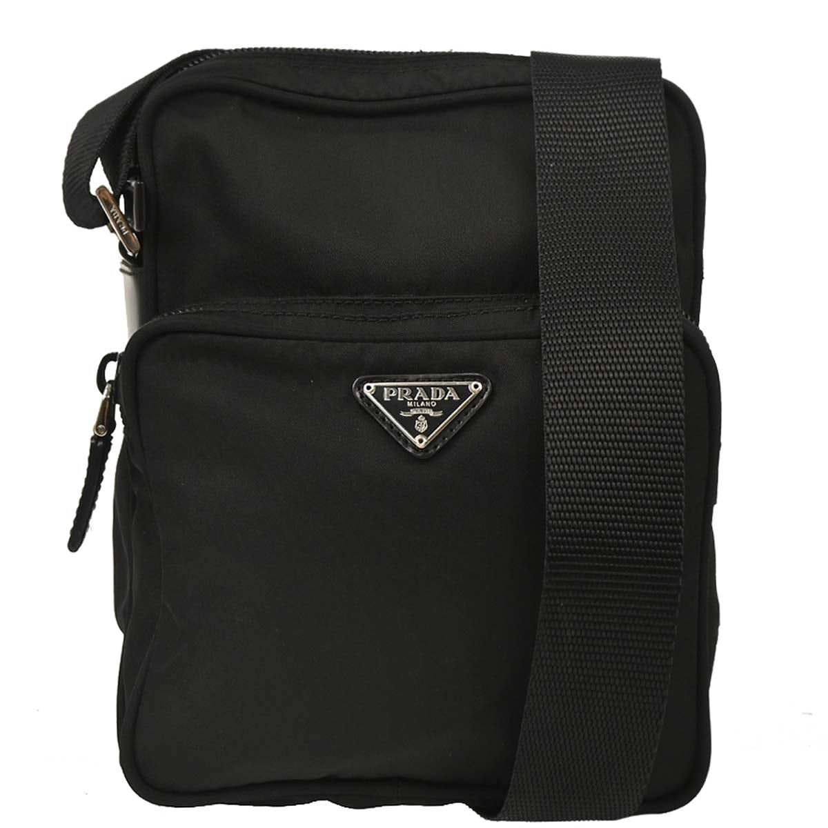 Prada Black Nylon Shoulder Bag