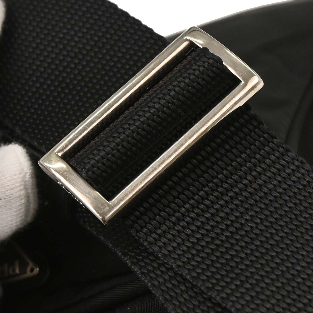 Prada Black Nylon Shoulder Bag