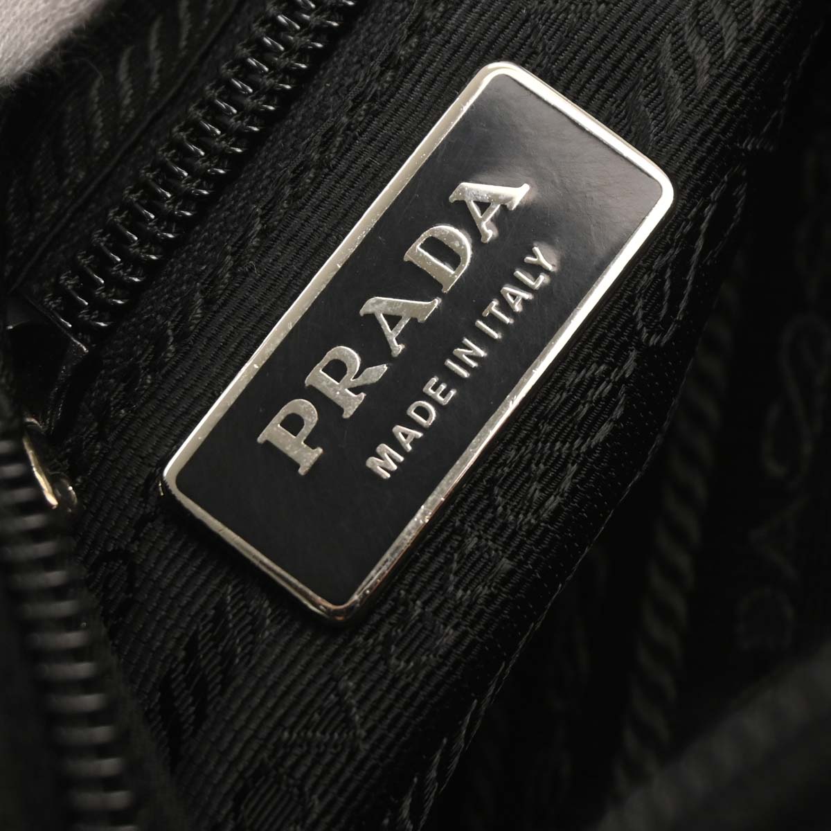 Prada Black Nylon Shoulder Bag