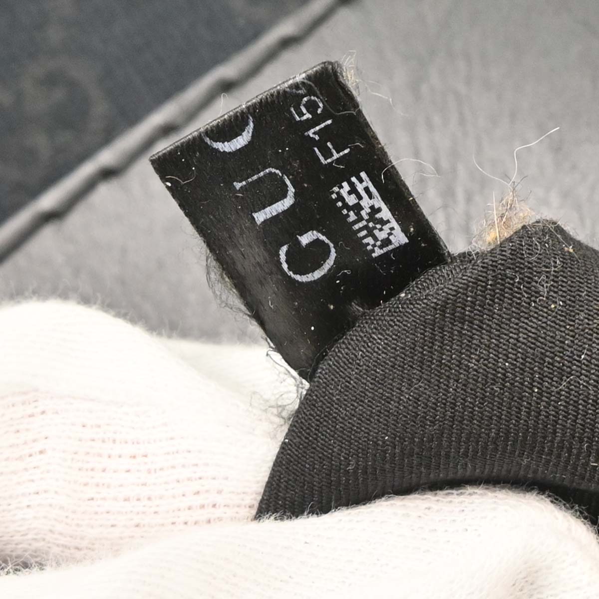 Gucci Black Canvas GG Queen Hobo Handbag