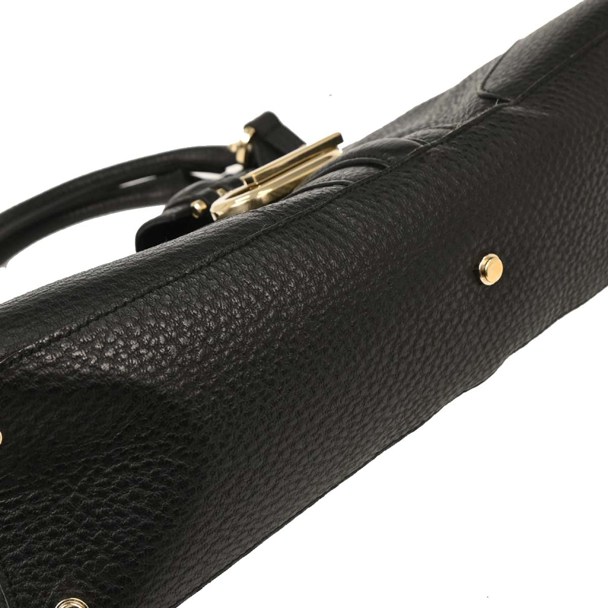 Gucci Black Leather Handbag